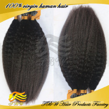 top quality 100% virgin remy I tip curly hair extensions